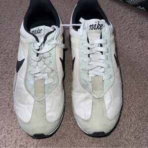 Nike White and Black Athletic Shoes